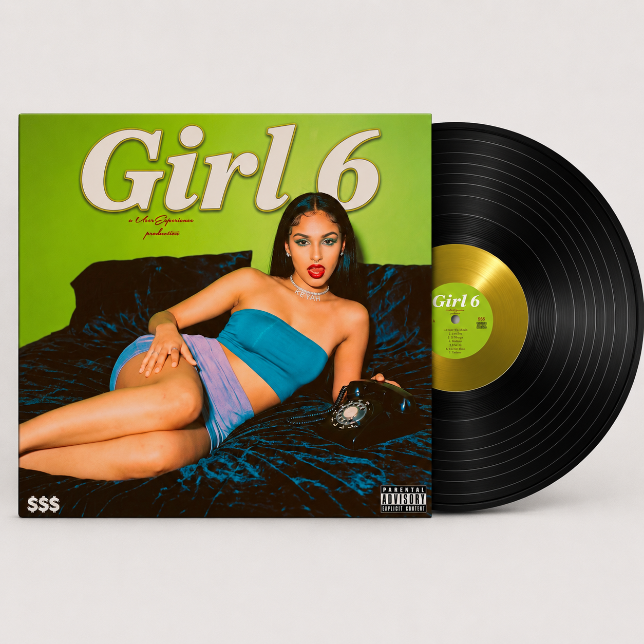 Riru Kīya - Girl 6 (ALBUM) / 12-inch Black Vinyl